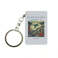 Thumbnail for VINTAGE G4490 - The Seed Drop Spring - Designed Key Chain design on lightgray