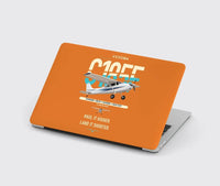 Thumbnail for Cessna A185F Skywagon design on orange MacBook case