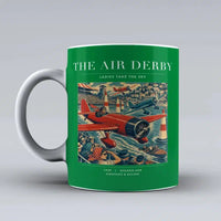 Thumbnail for VINTAGE G4025 - The Air Derby - Ceramic Mug design on green