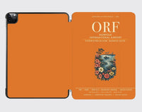 Thumbnail for Norfolk International Airport (ORF) design on orange ipad tablet case