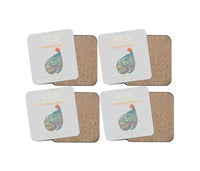 Thumbnail for Simon Bolivar International Airport (Maiquetia) CCS Coaster 4-Pieces-Set - Light Gray