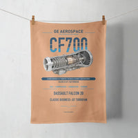 Thumbnail for CF700 design on orange towel