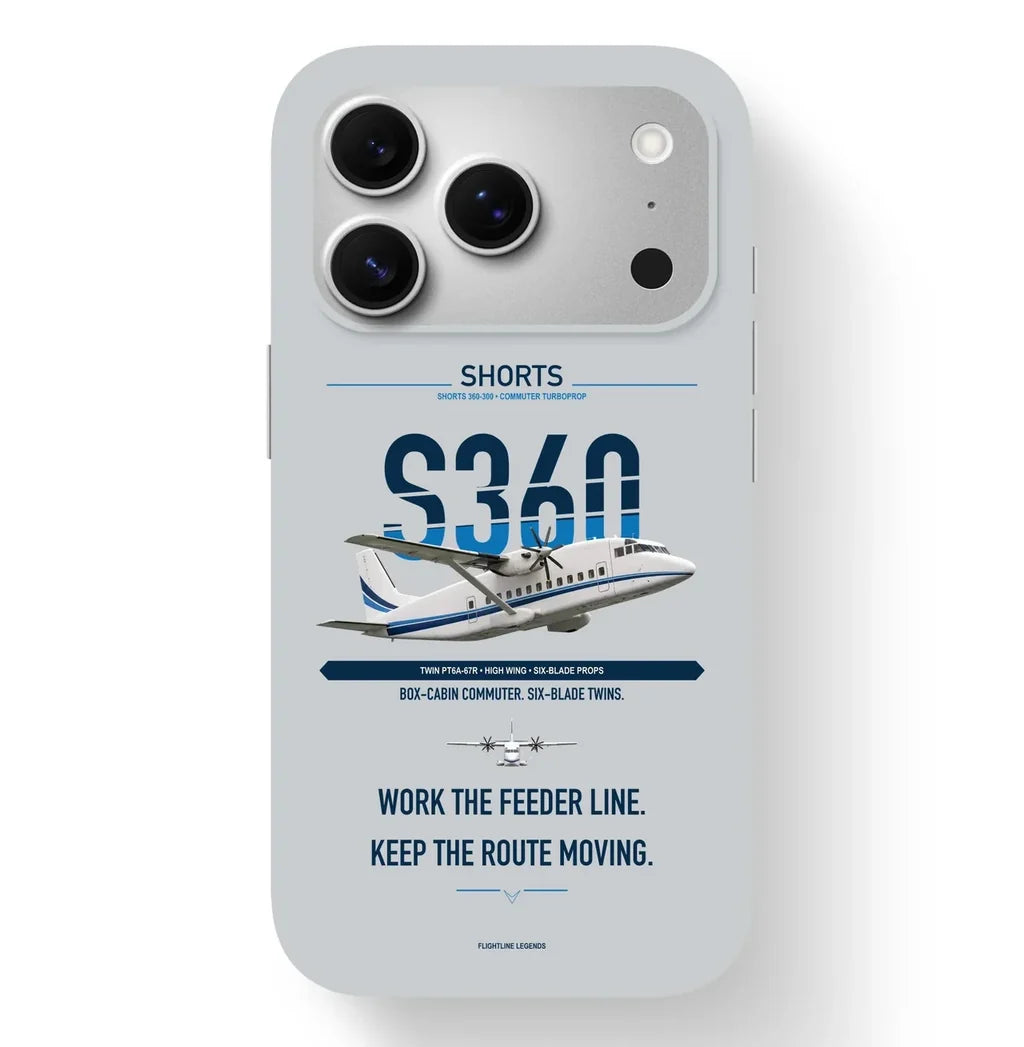 Shorts 360-300 Case design on light gray iphone case