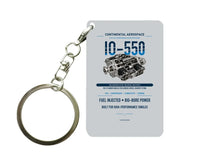 Thumbnail for IO-550 Key Chain design on light gray key chain
