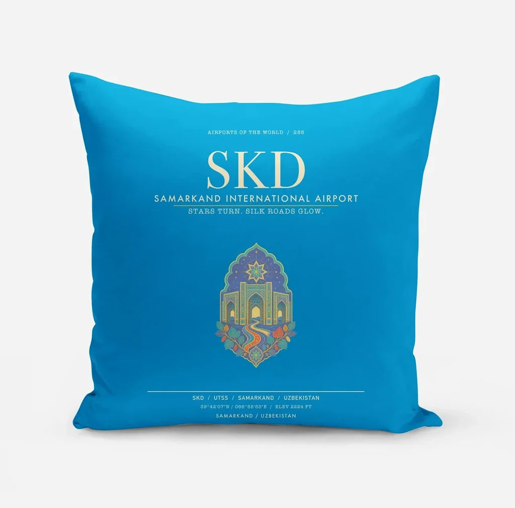 Samarkand International Airport SKD - Turquoise