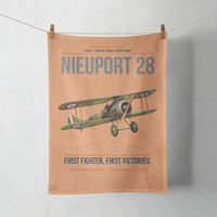 Thumbnail for Nieuport 28C.1 design on orange towel