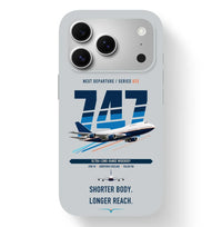 Thumbnail for Boeing 747SP design on light gray magsafe iphone case
