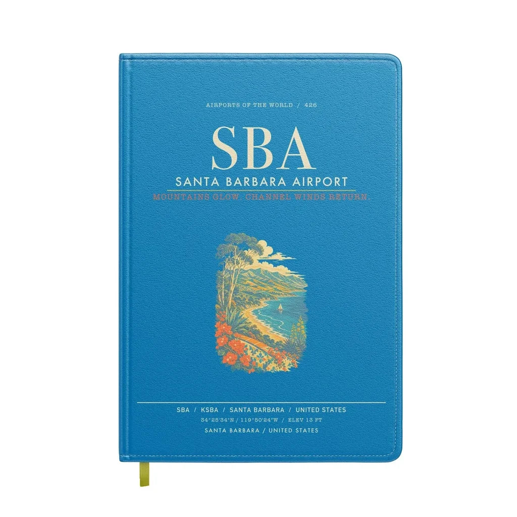 Santa Barbara Airport SBA - Turquoise
