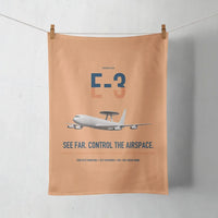 Thumbnail for E-3 Sentry AWACS design on orange towel