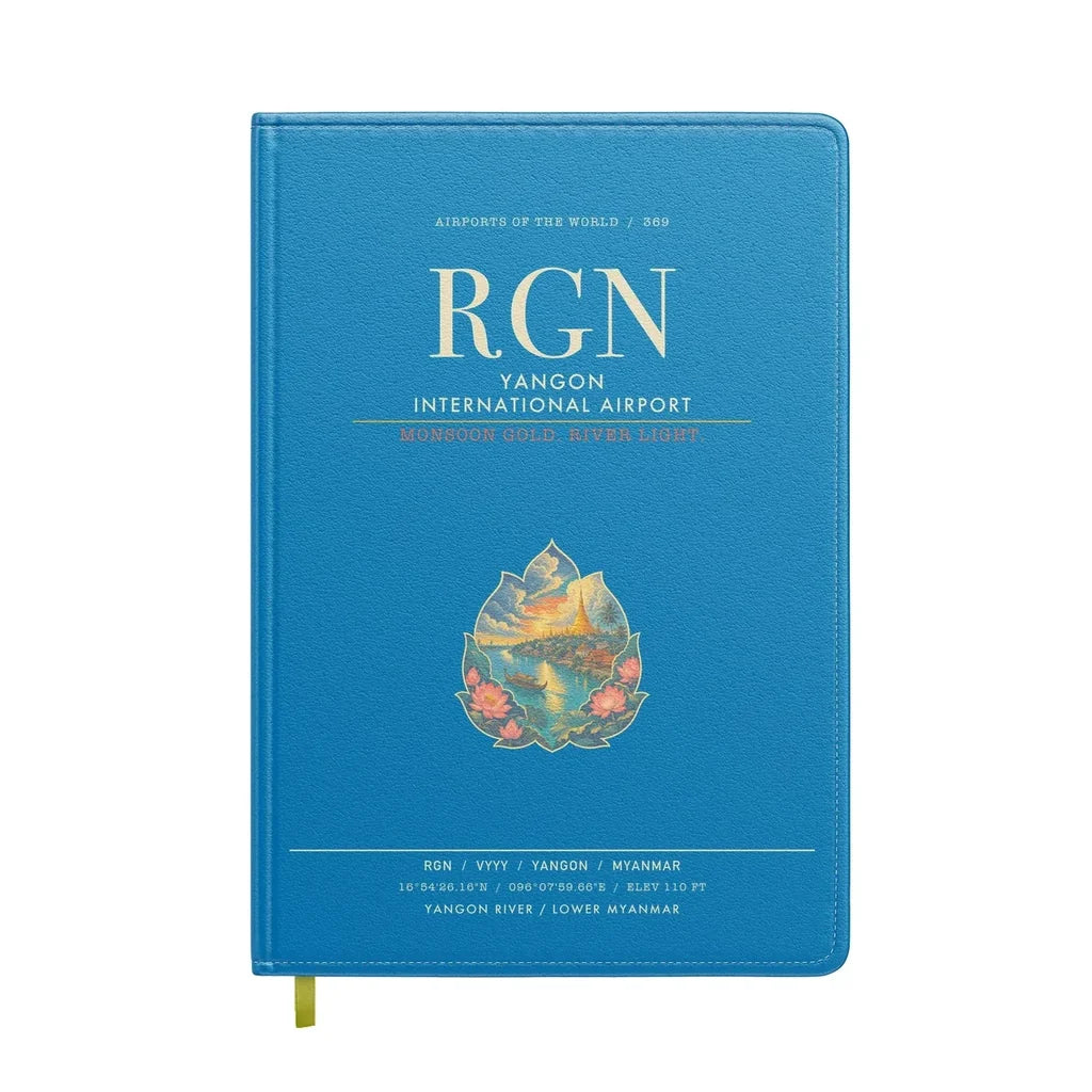 Yangon International Airport RGN - Turquoise