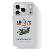Thumbnail for Boeing MH-47G Chinook design on light gray magsafe iphone case, for iPhone 17 Pro
