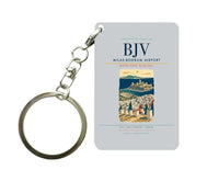 Thumbnail for Milas-Bodrum Airport BJV Key Chain design on light gray key chain