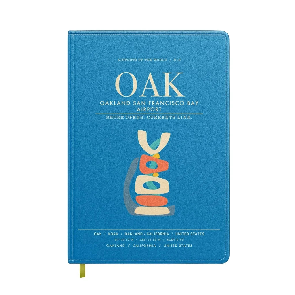 Oakland San Francisco Bay Airport OAK - Turquoise