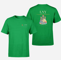 Thumbnail for Lanai Airport (LNY) design printed on green double-side t-shirt
