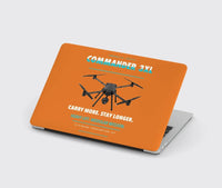 Thumbnail for Draganfly Commander 3XL design on orange MacBook case