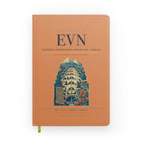 Thumbnail for Zvartnots International Airport (EVN) design on orange notebook