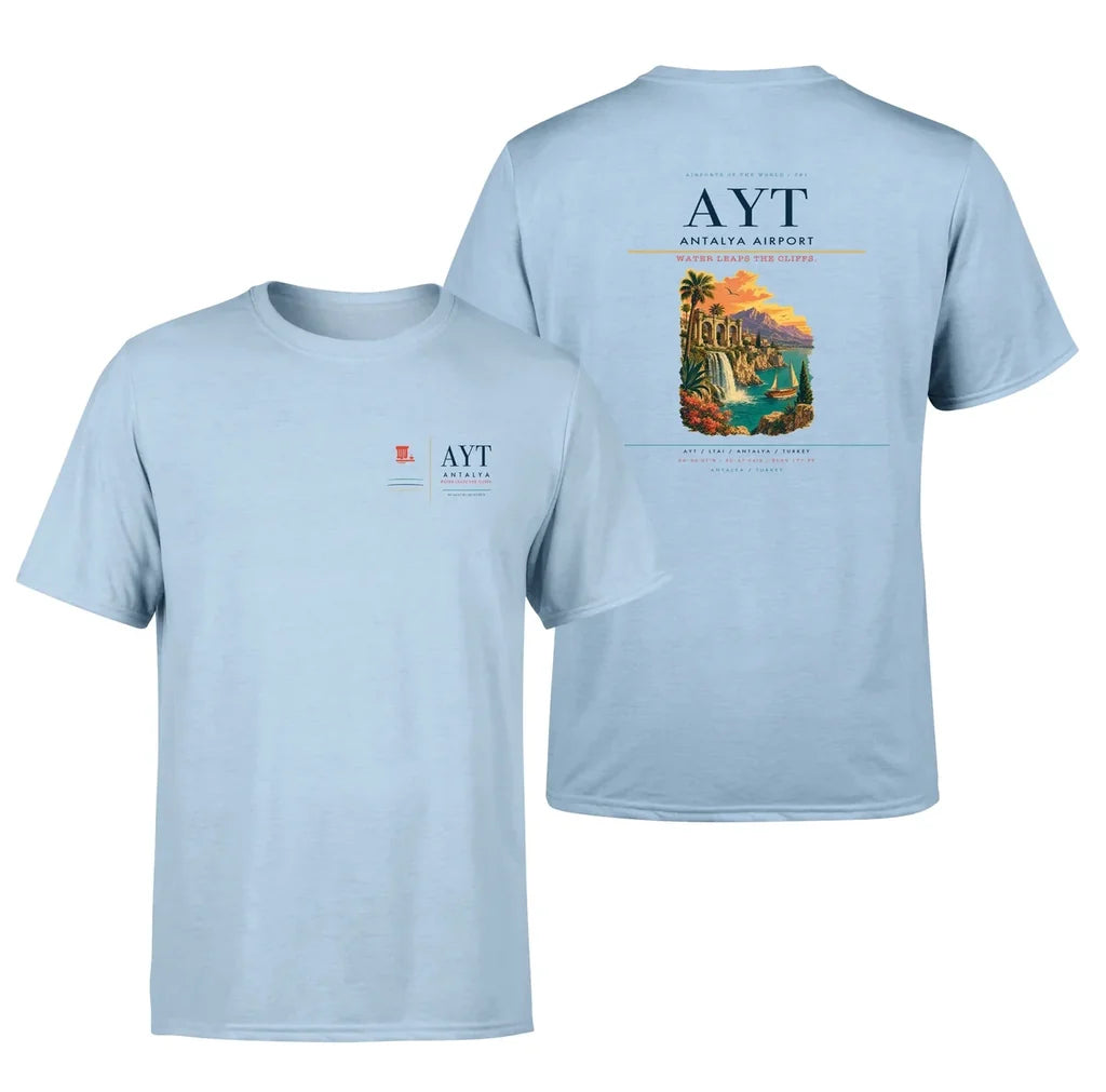 Antalya Airport AYT - Light Blue