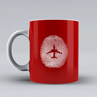 Thumbnail for Customisable Aviation Finger Print Mug - view 10