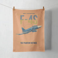 Thumbnail for F-4S Phantom II design on orange towel