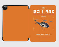 Thumbnail for Bell 205A-1++ design on orange ipad tablet case