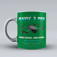 Thumbnail for Mavic 3 Pro Mug design on green dji