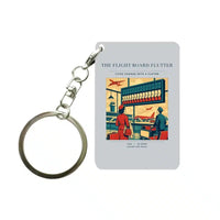 Thumbnail for VINTAGE G4302 - The Flight Board Flutter - Designed Key Chain design on lightgray