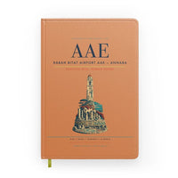 Thumbnail for Rabah Bitat Airport (AAE) design on orange notebook