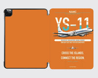 Thumbnail for NAMC YS-11A design on orange ipad tablet case