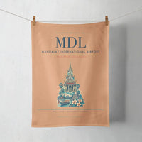 Thumbnail for Mandalay International Airport (MDL) design on orange towel
