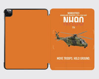 Thumbnail for NHIndustries NH90 TTH design on orange ipad tablet case