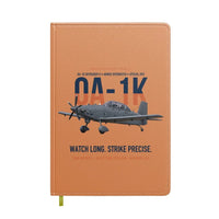 Thumbnail for OA-1K Skyraider II Armed Overwatch design on orange notebook