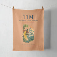 Thumbnail for Mozes Kilangin Airport (TIM) design on orange towel