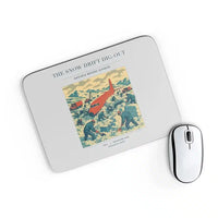 Thumbnail for VINTAGE G4355 - The Snow Drift Dig-Out - Designed Mouse Pads design on lightgray rectangle
