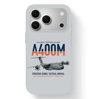 Thumbnail for Airbus A400M Atlas design on light gray magsafe iphone case, for iPhone 17 Pro