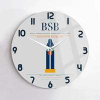 Thumbnail for Brasilia - Presidente Juscelino Kubitschek International Airport BSB Wall-Clock No-Frame - Light Gray