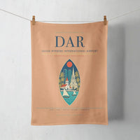 Thumbnail for Julius Nyerere International Airport (DAR) design on orange towel
