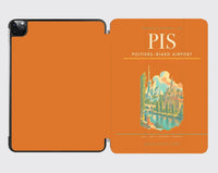 Thumbnail for Poitiers–Biard Airport (PIS) design on orange ipad tablet case