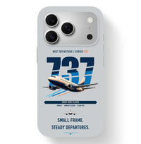 Thumbnail for Boeing 737-500 Classic design on light gray magsafe iphone case