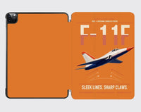 Thumbnail for F-11F Tiger design on orange ipad tablet case