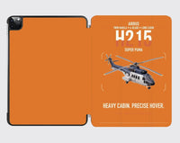 Thumbnail for Airbus H215 design on orange ipad tablet case