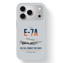 Thumbnail for E-7A Wedgetail design on light gray magsafe iphone case, for iPhone 17 Pro