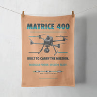 Thumbnail for DJI Matrice 400 design on orange towel