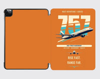 Thumbnail for Boeing 757-200 design on orange ipad tablet case