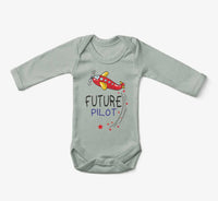 Thumbnail for Future Pilot Baby Bodysuit - view 10