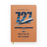 Thumbnail for Boeing 727-200 design on orange notebook