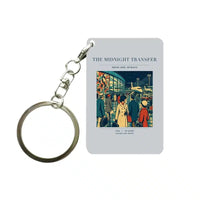 Thumbnail for VINTAGE G4117 - The Midnight Transfer - Designed Key Chain design on lightgray