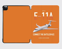 Thumbnail for E-11A BACN design on orange ipad tablet case
