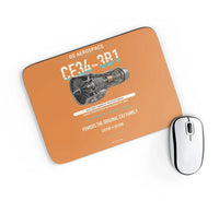 Thumbnail for CF34-3B1 design on orange rectangle mouse pad