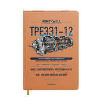 Thumbnail for TPE331-12 design on orange notebook