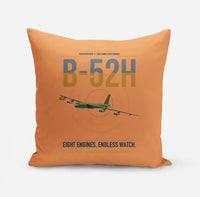 Thumbnail for B-52H Stratofortress design on orange pillow